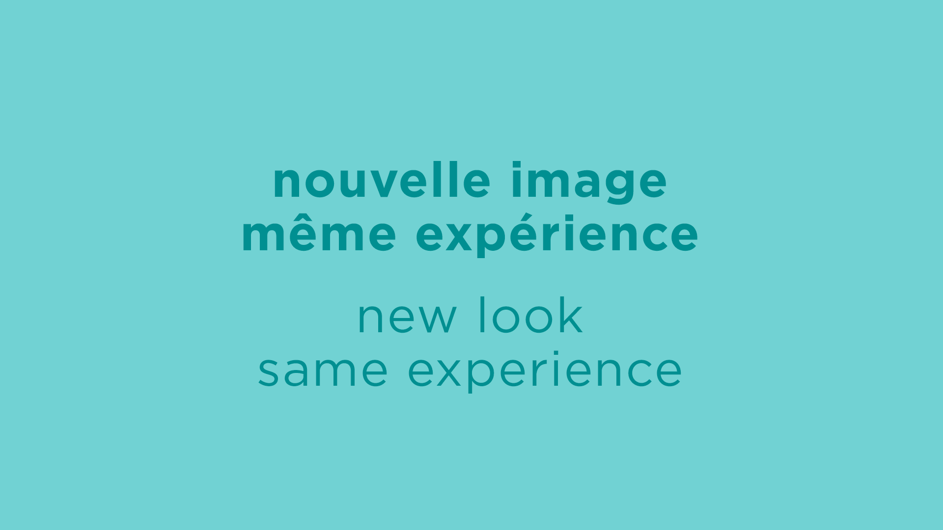 Nouveau "look" pour Pure