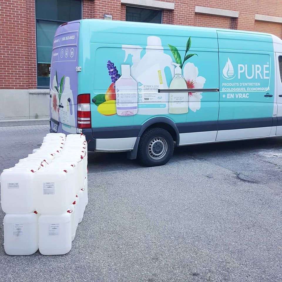 Dans la peau d'un bidon Pure!