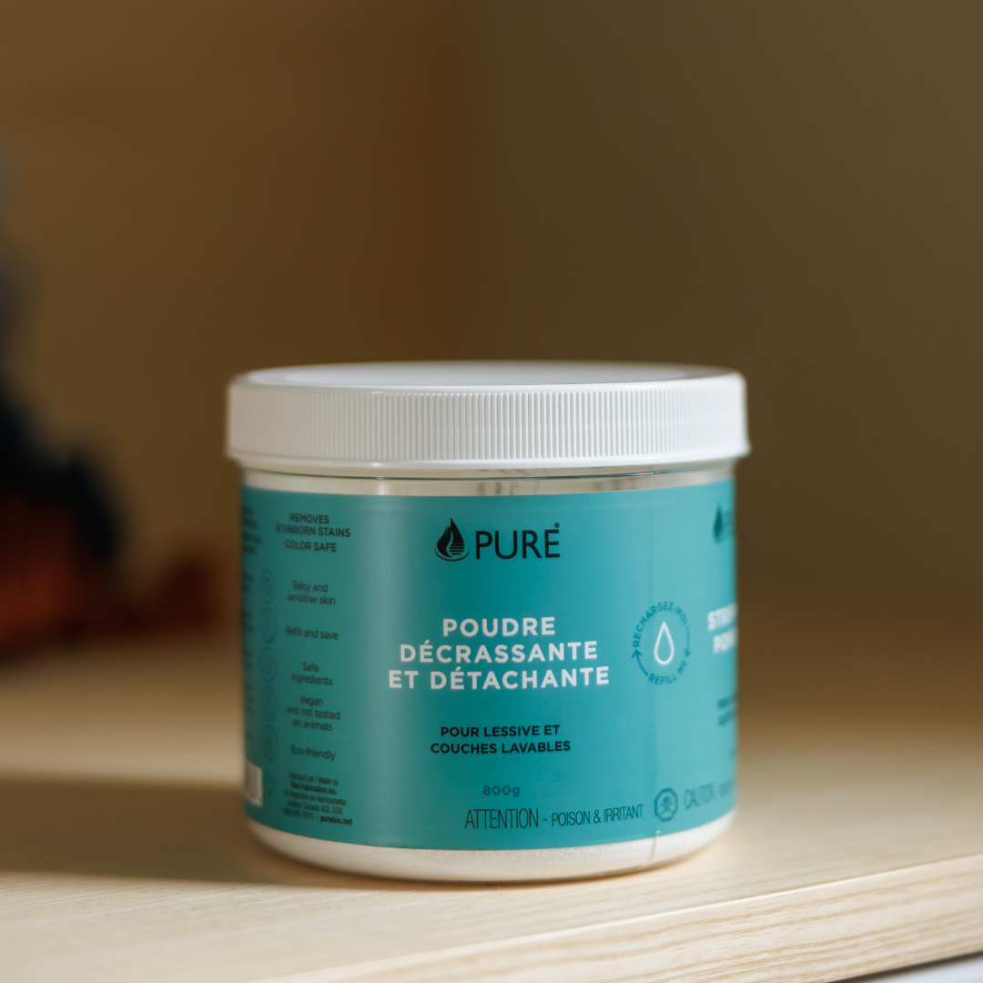 Poudre décrassante et détachante