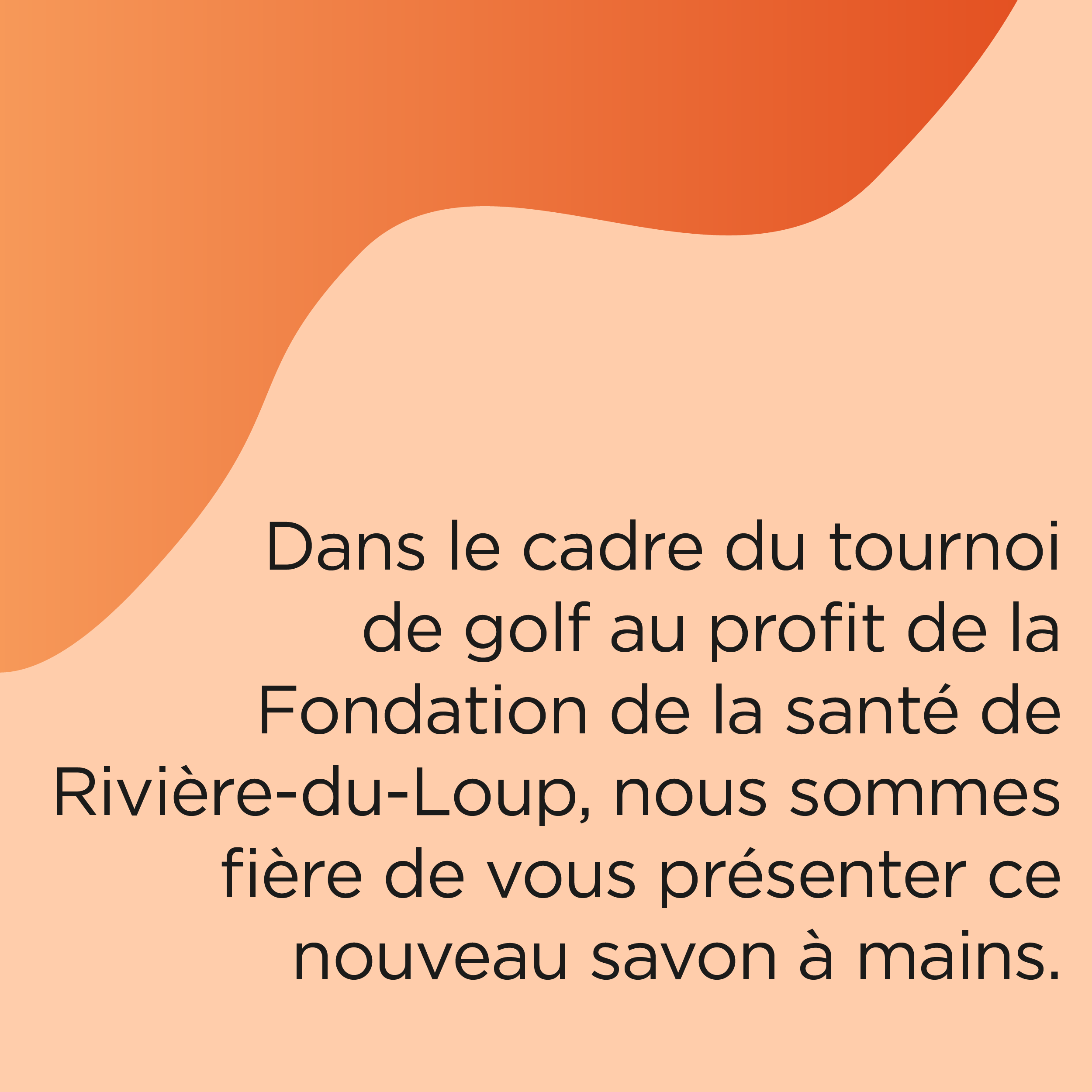 Savon à mains sorbet à l'orange