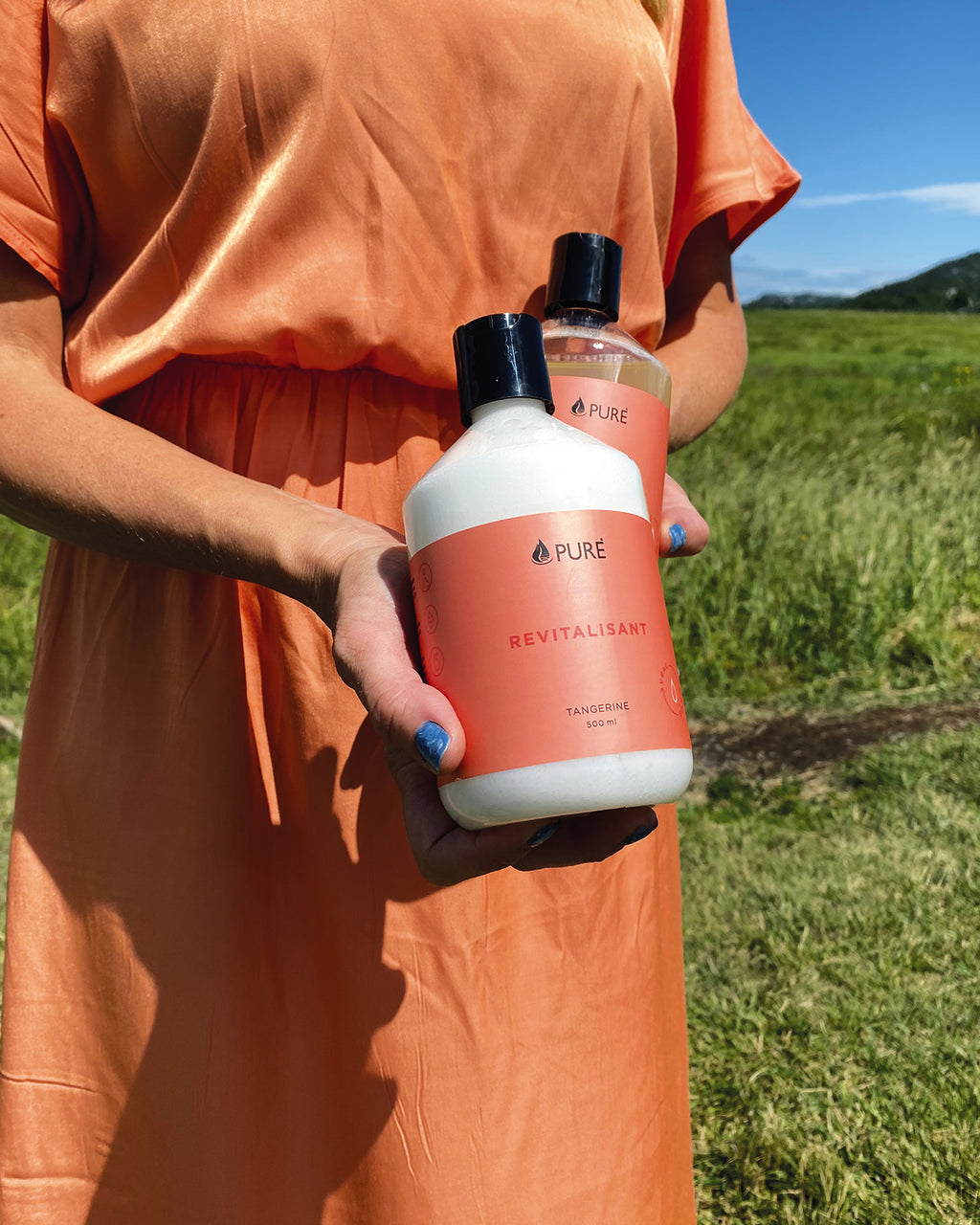 All hair types Conditioner Tangerine