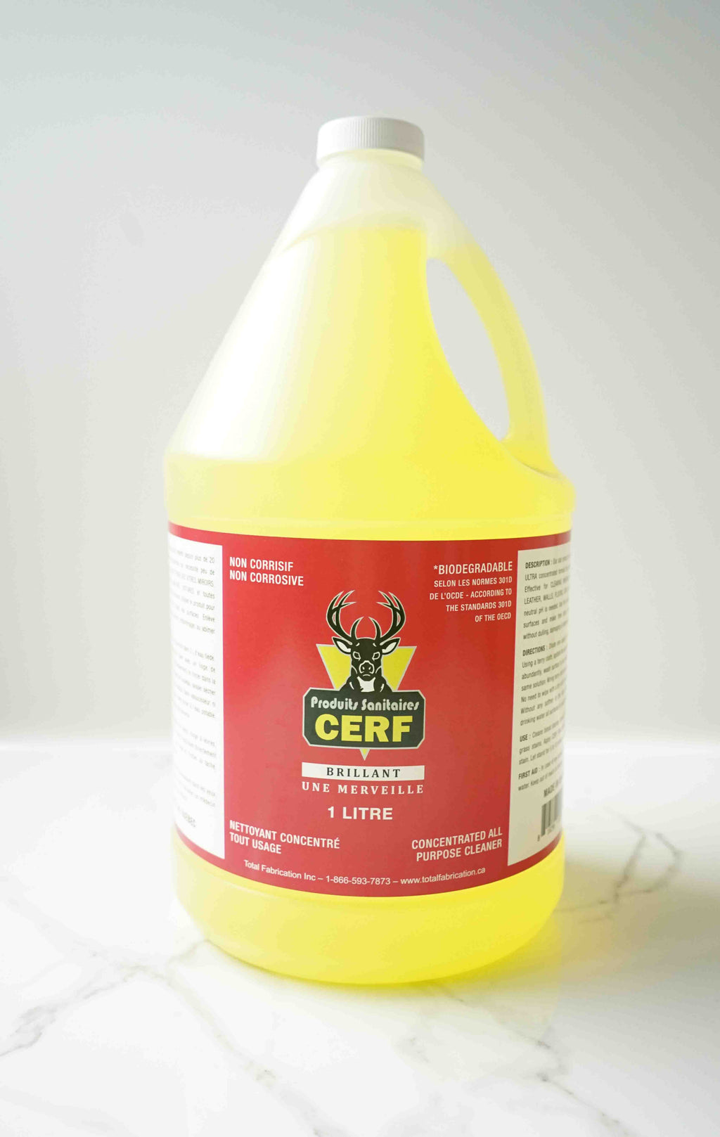 Cerf Brillant 4L + 2 terry cloths
